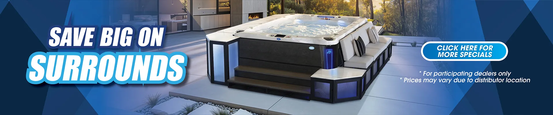 Calspas hot tub being used in a family setting - Vacaville